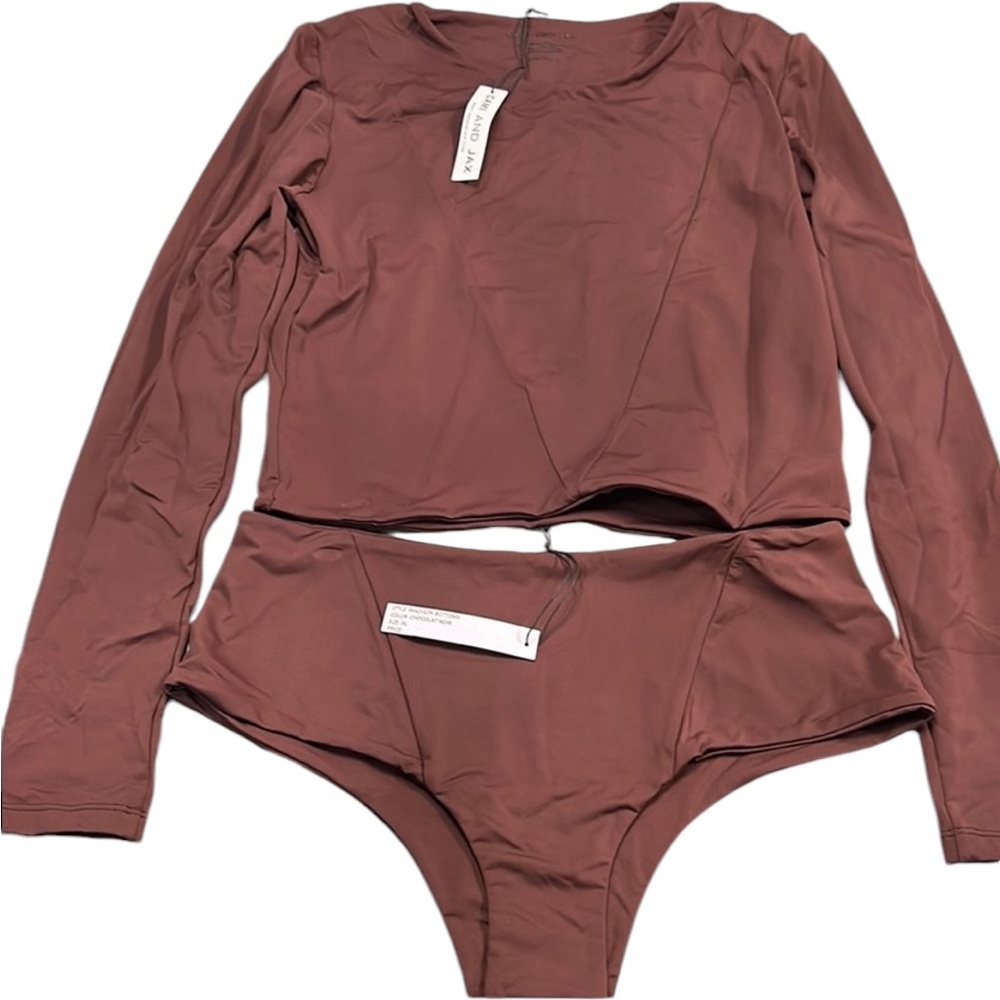 Cami And Jax Chocolat Noir Crystal Top and Madison Bottoms